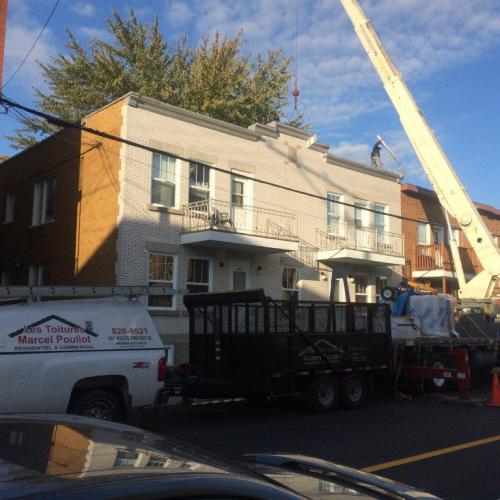 Les Toitures Marcel Pouliot, réalisations, couvreur Québec, couvreur, toiture neuve, Québec, rénovation, entretien, projets